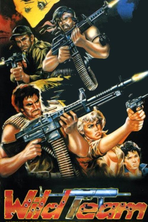 Wild Team 1985 official movie poster