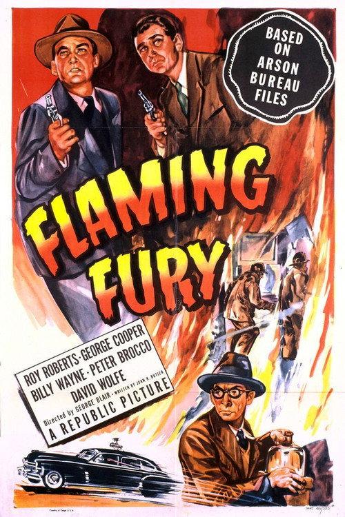 Flaming Fury 1949 official movie poster