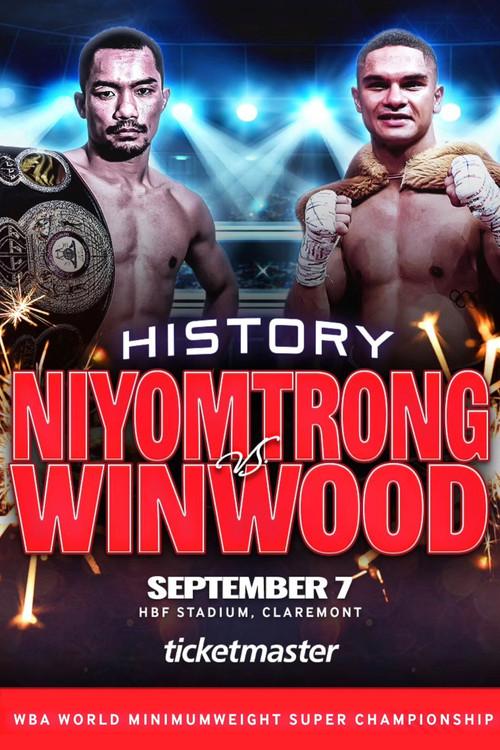Thammanoon Niyomtrong vs. Alex Winwood 2024 official movie poster