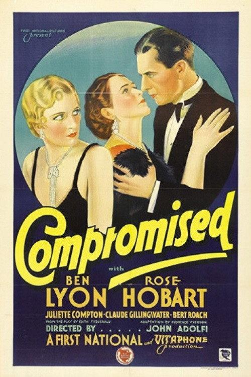 Compromised 1931 official movie poster