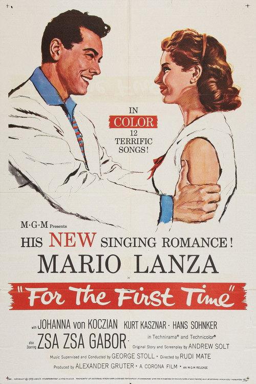 For the First Time 1959 official movie poster
