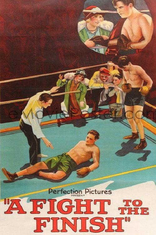 A Fight to the Finish 1925 official movie poster