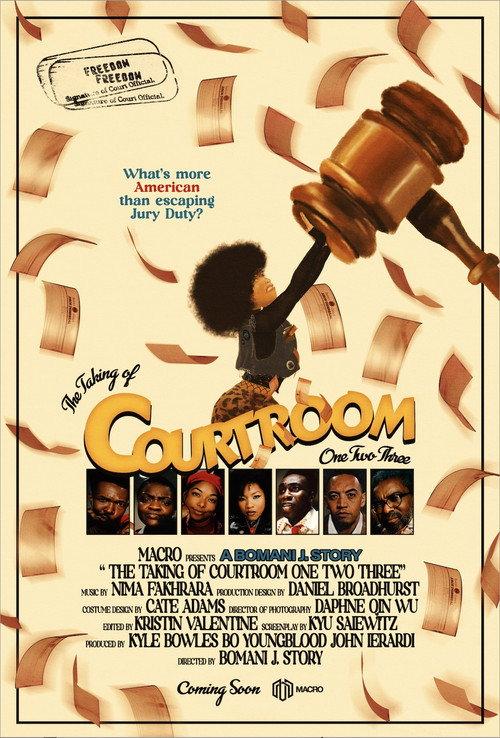 The Taking of Courtroom One Two Three 2025 official movie poster
