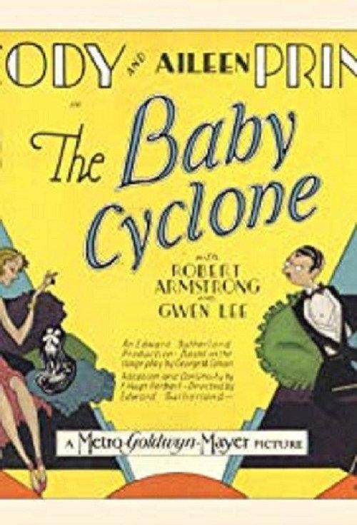 The Baby Cyclone 1928 official movie poster