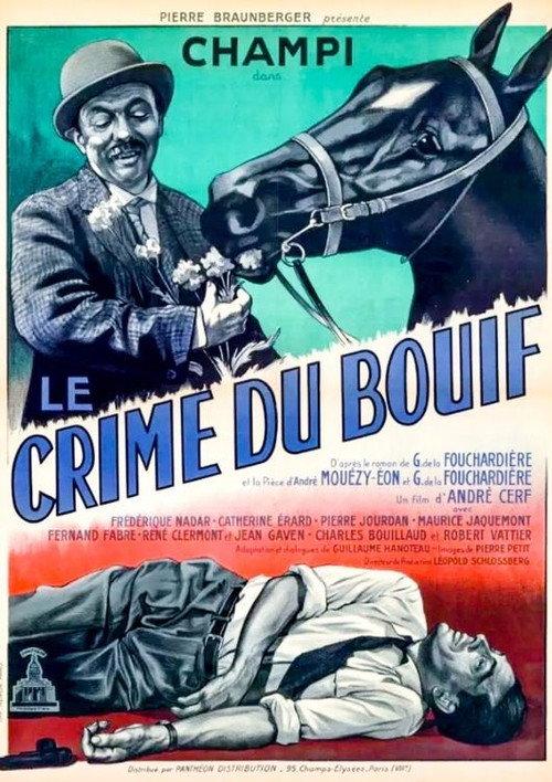 Le Crime du Bouif 1952 official movie poster