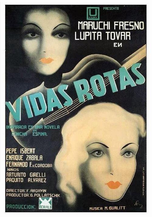 Broken Lives 1935 official movie poster