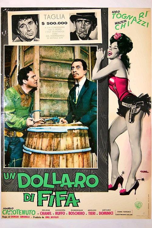 Un dollaro di fifa 1960 official movie poster