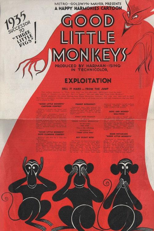 Good Little Monkeys 1935 official movie poster