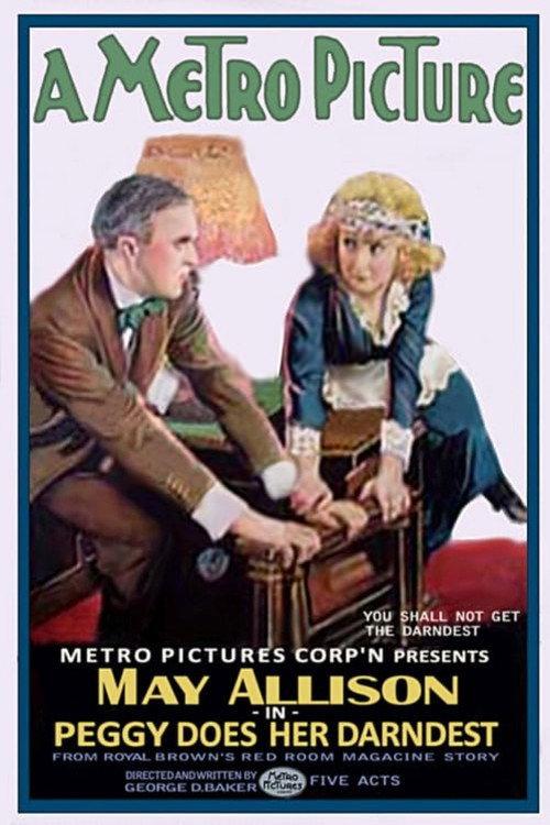 Peggy Does Her Darndest 1919 official movie poster