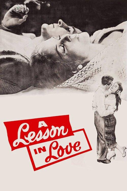 A Lesson in Love 1954 official movie poster