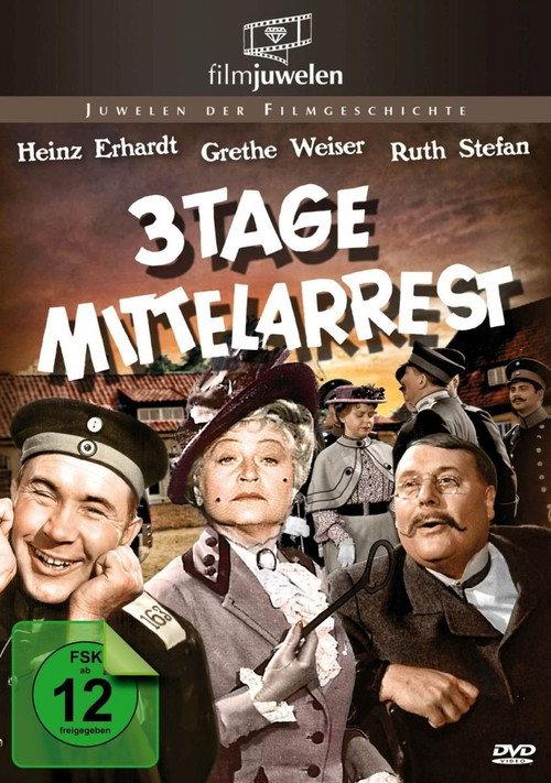 Drei Tage Mittelarrest 1955 official movie poster