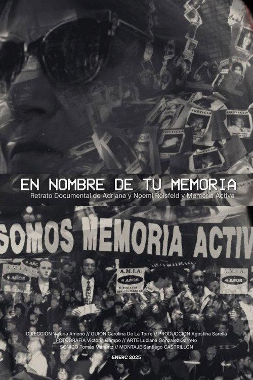 En Nombre de Tu Memoria 2026 official movie poster