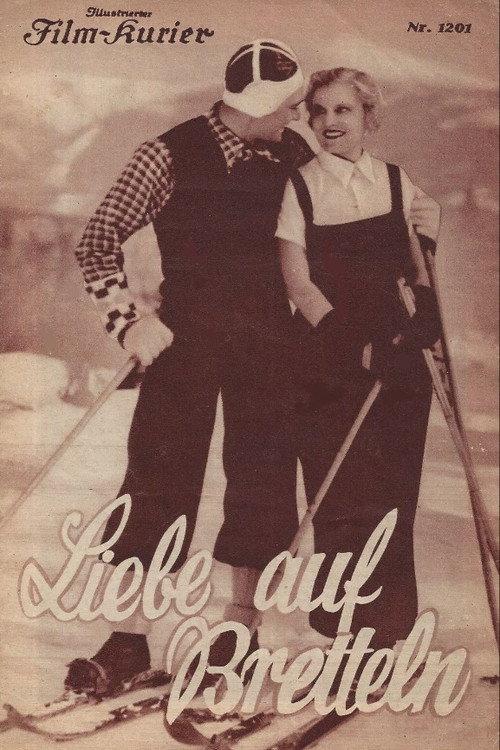 Liebe auf Bretteln 1935 official movie poster