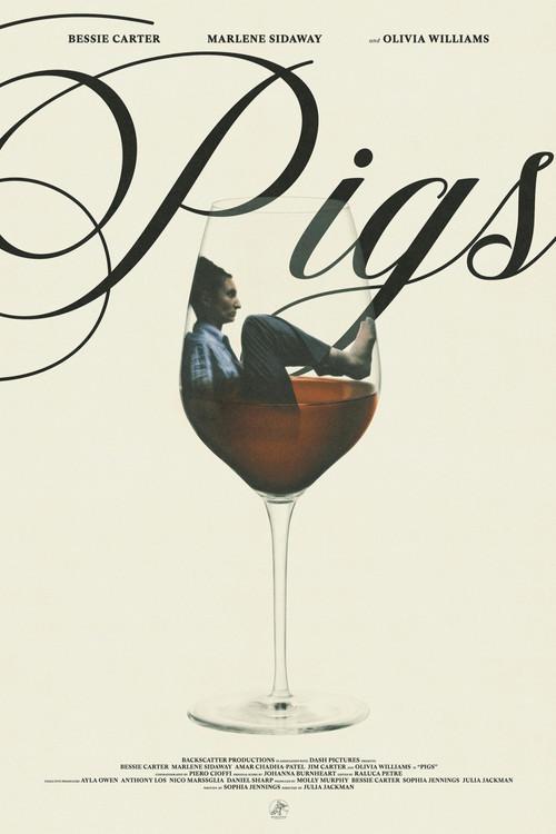 Pigs 2024 official movie poster
