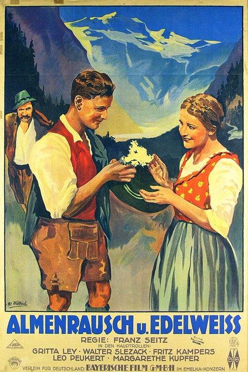 Almenrausch und Edelweiss 1928 official movie poster