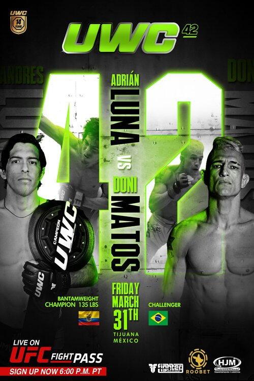 UWC Ultimate Warrior Challenge 42 2023 official movie poster