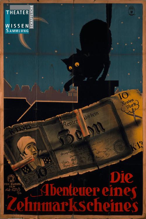 Adventures of a Ten Mark Note 1926 official movie poster
