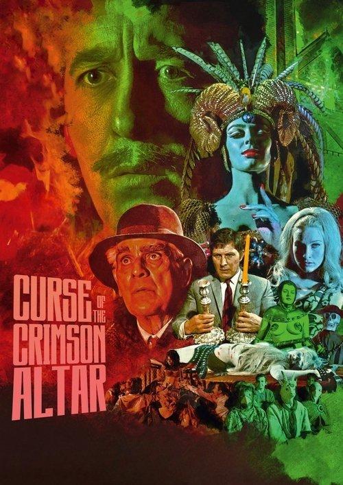 Curse of the Crimson Altar 1968 official movie poster
