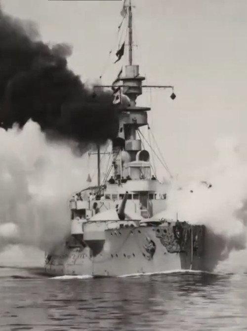Battleship 'Odin' with All Her Guns in Action 1900 official movie poster