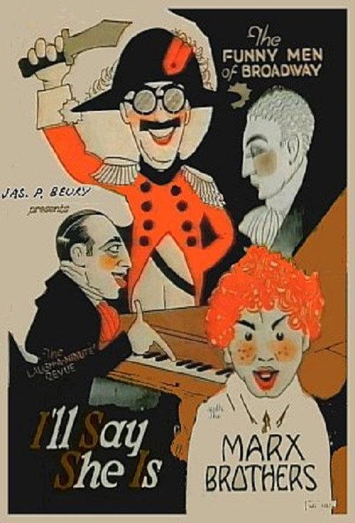 I'll Say She Is 1931 official movie poster