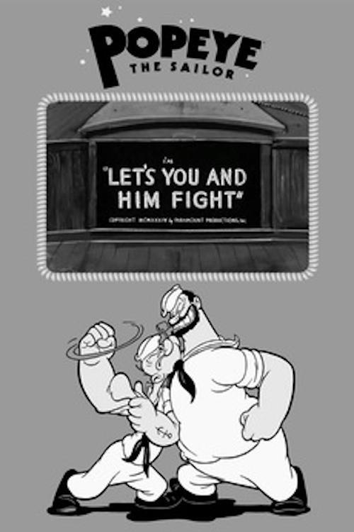Let's You and Him Fight 1934 official movie poster
