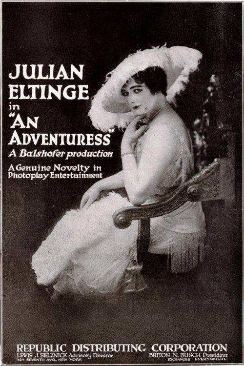 An Adventuress 1920 official movie poster