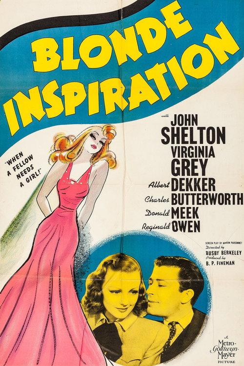 Blonde Inspiration 1941 official movie poster