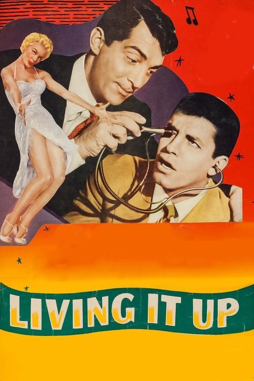 Living It Up 1954 official movie poster