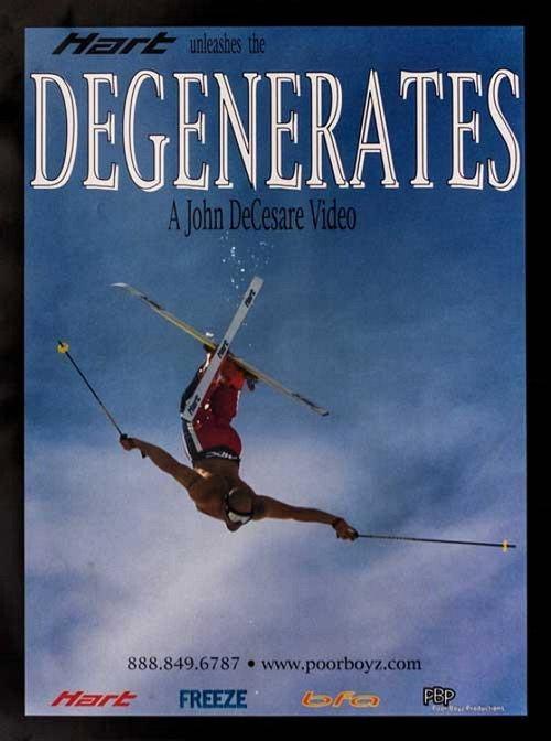 Degenerates 1998 official movie poster