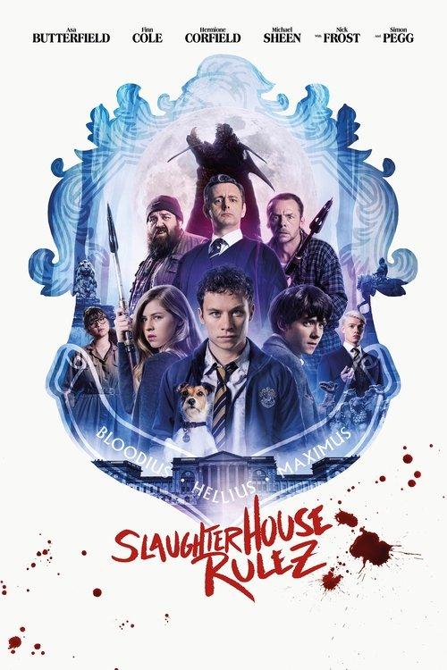 Slaughterhouse Rulez 2018 official movie poster