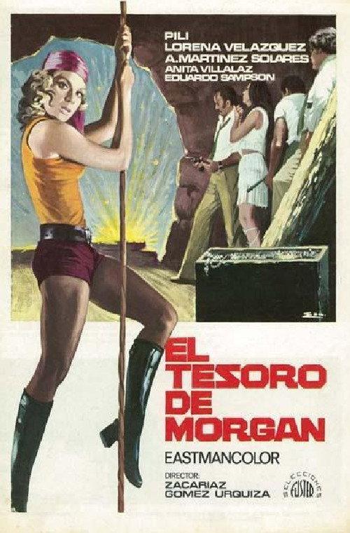 El tesoro de Morgan 1971 official movie poster