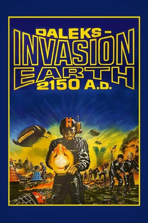 Daleks' Invasion Earth: 2150 A.D. 1966 official movie poster