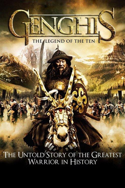 Genghis: The Legend of the Ten 2012 official movie poster