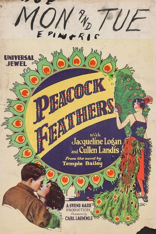 Peacock Feathers 1925 official movie poster