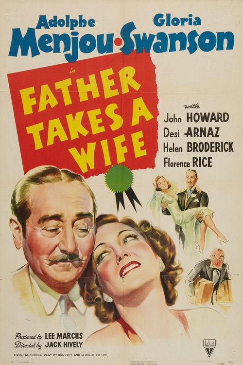 Father Takes a Wife 1941 official movie poster