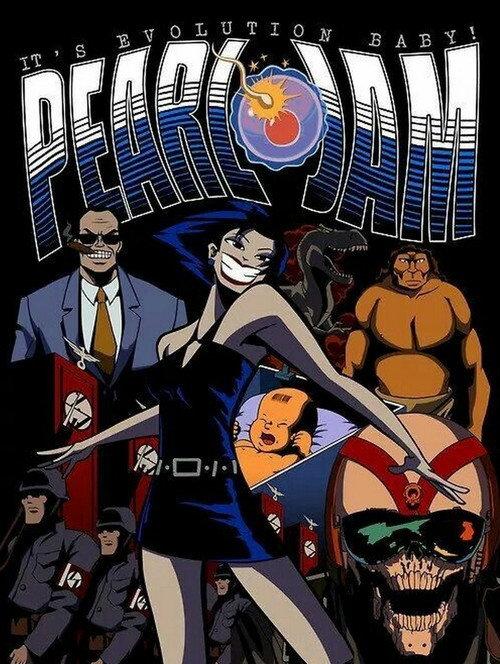 Pearl Jam: Do the Evolution 1998 official movie poster