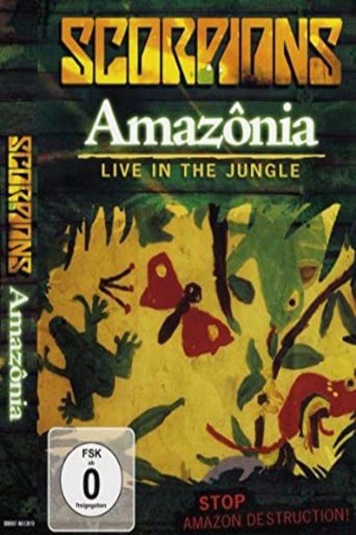 Scorpions - Amazonia Live in the Jungle 2009 official movie poster
