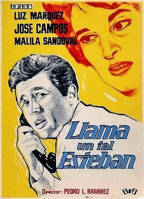 Llama un tal Esteban 1960 official movie poster