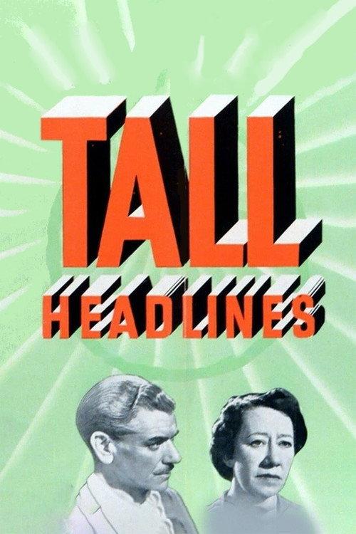 Tall Headlines 1952 official movie poster