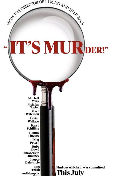 "It's Murder!" 2026 official movie poster