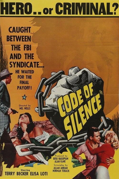 Code of Silence 1960 official movie poster