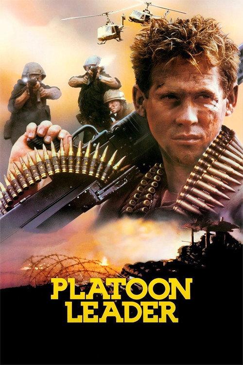 Platoon Leader 1988 official movie poster