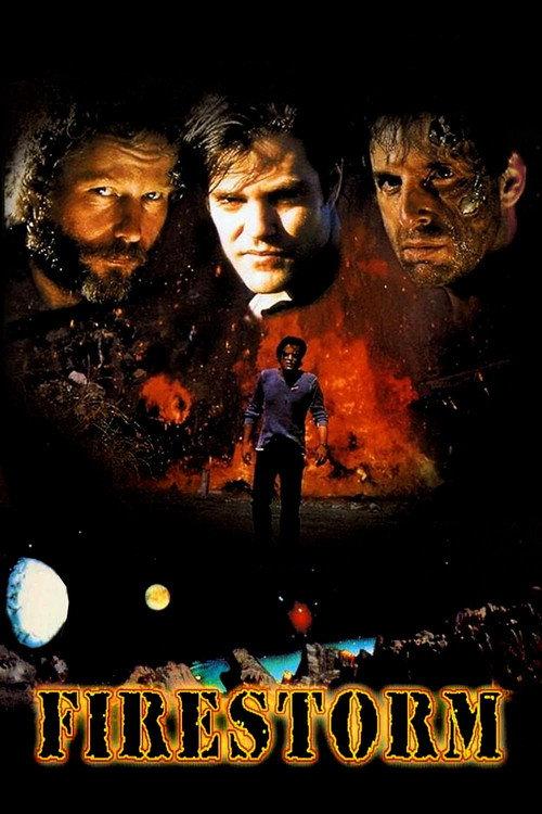 Firestorm 1996 official movie poster