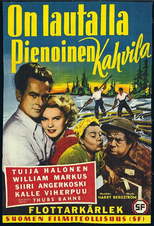 On lautalla pienoinen kahvila 1952 official movie poster