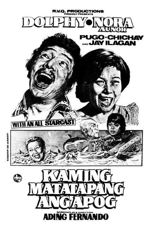 Kaming Matatapang ang Apog 1976 official movie poster