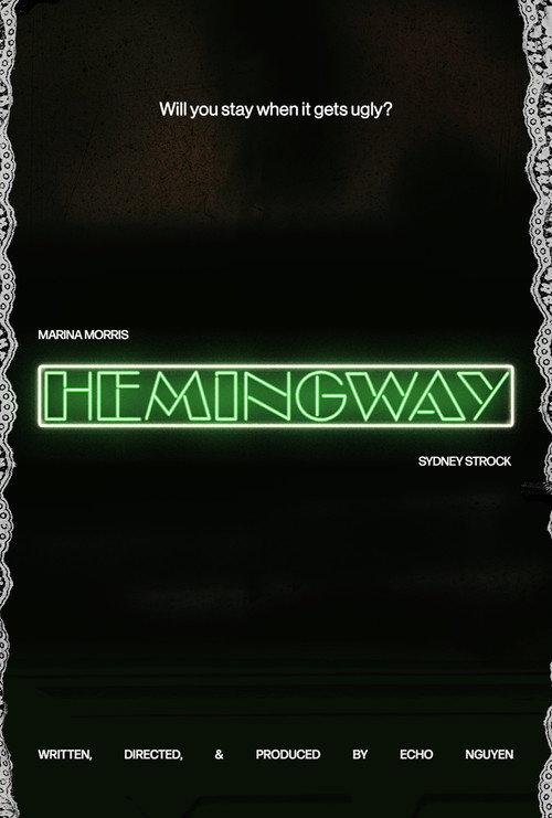 Hemingway 2024 official movie poster