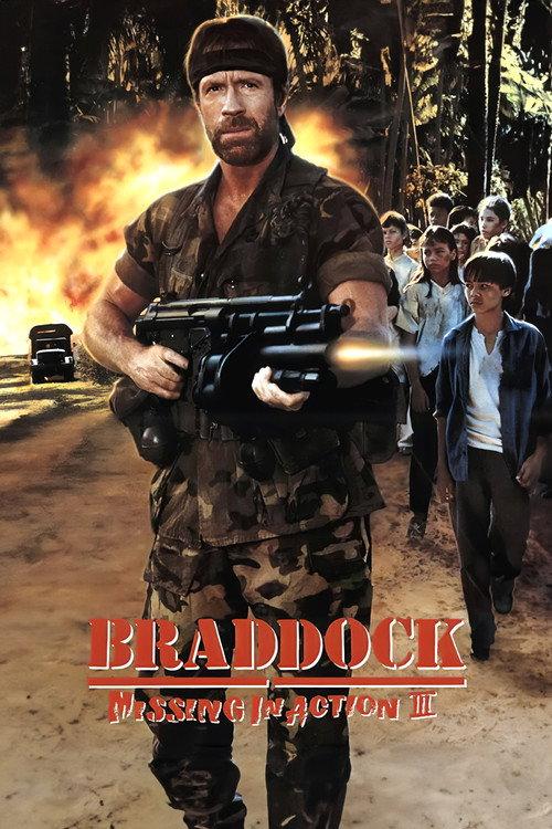 Braddock: Missing in Action III 1988 official movie poster