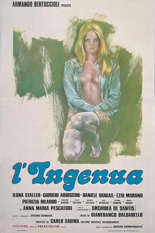 L'ingenua 1975 official movie poster