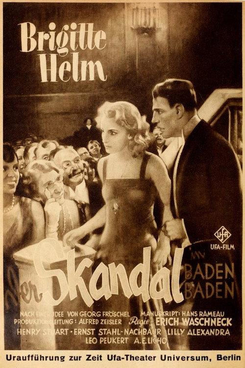 Skandal in Baden-Baden 1929 official movie poster