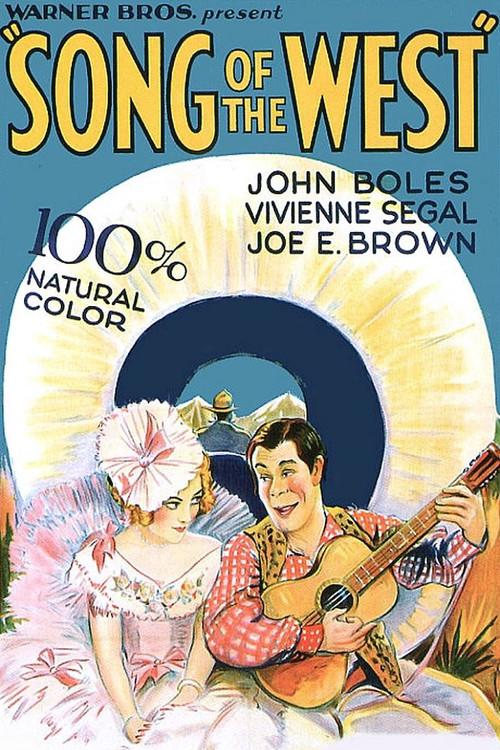 Song of the West 1930 official movie poster